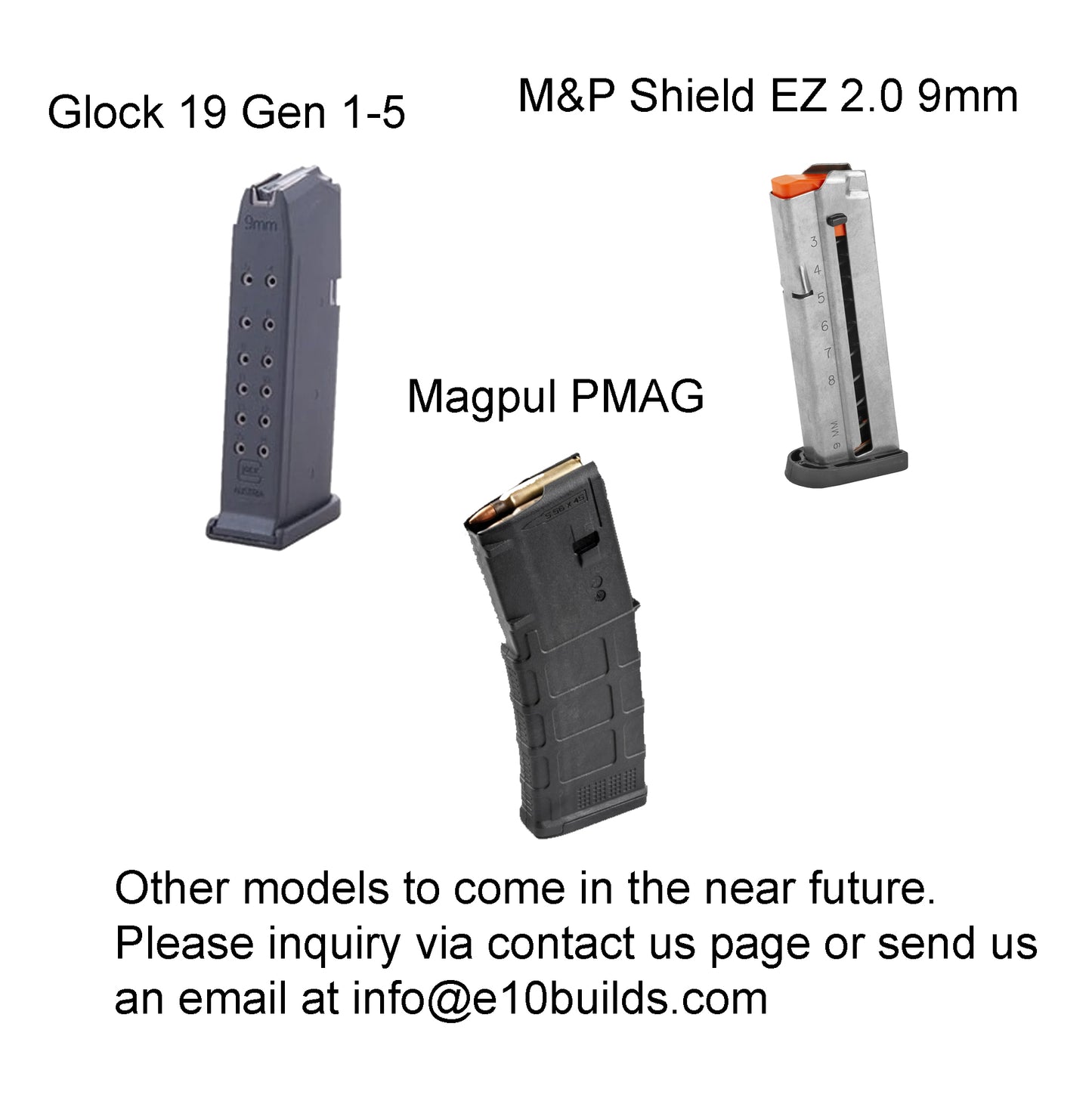 E10BUILDS FORD F150 (2015-2020, +Raptor) & Super Duty (2017-2022) - Modular Armrest Magazine Mount