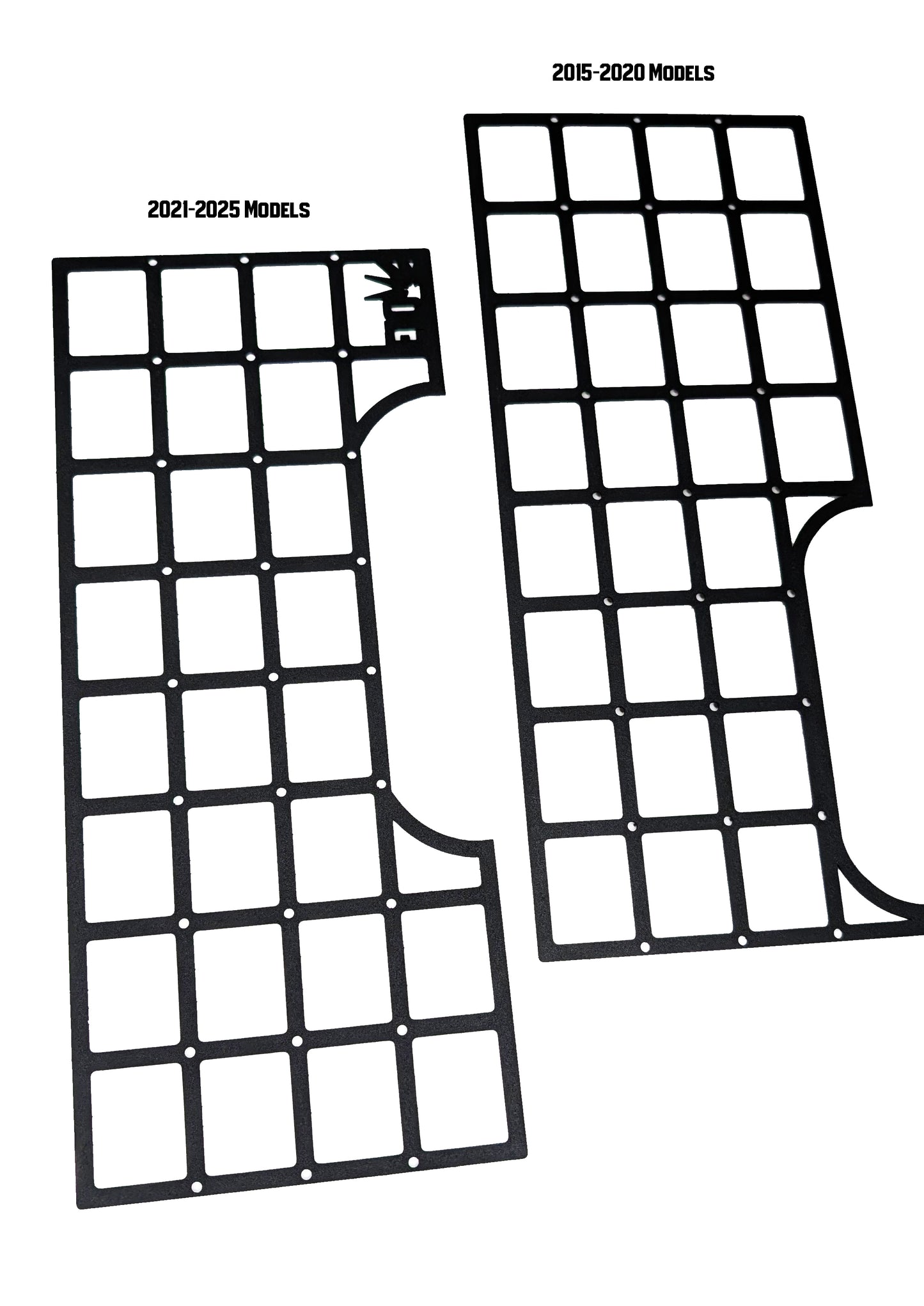 E10BUILDS FORD F150 (2015-2025, +Raptor, +2017-2022 F250/F350 Super-Duty) NO-DRILL MOLLE Panel Center Console Side Mount Kit