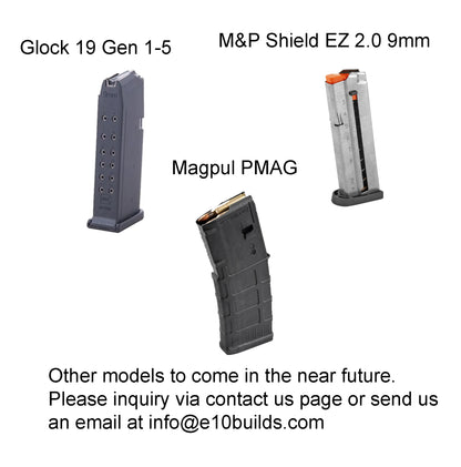 E10BUILDS FORD F150 (2015-2020, +Raptor) & Super Duty (2017-2022) - Modular Armrest Magazine Mount