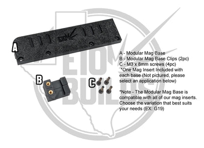 E10BUILDS FORD F150 (2015-2020, +Raptor) & Super Duty (2017-2022) - Modular Armrest Magazine Mount