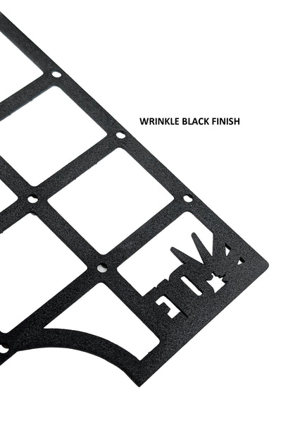 E10BUILDS FORD F150 (2015-2025, +Raptor, +2017-2022 F250/F350 Super-Duty) NO-DRILL MOLLE Panel Center Console Side Mount Kit